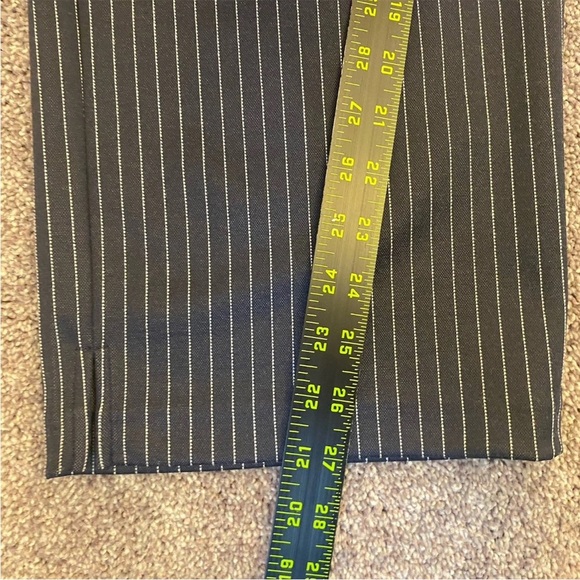 Michael Kors Women's High-Rise Straight Ankle Pants Admiral Size 14 - NWT $110 - Picture 11 of 16